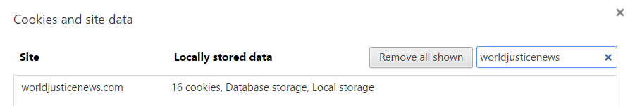 Cookies worldjusticenews